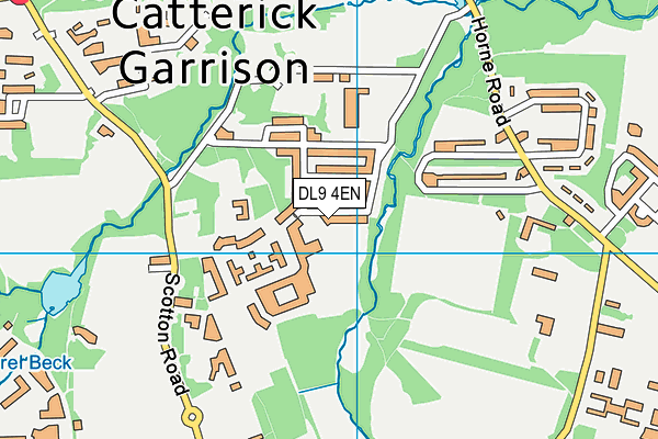 DL9 4EN map - OS VectorMap District (Ordnance Survey) DL9 4EN map - OS VectorMap District (Ordnance Survey)