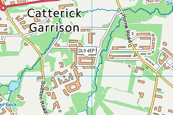 DL9 4EP map - OS VectorMap District (Ordnance Survey) DL9 4EP map - OS VectorMap District (Ordnance Survey)