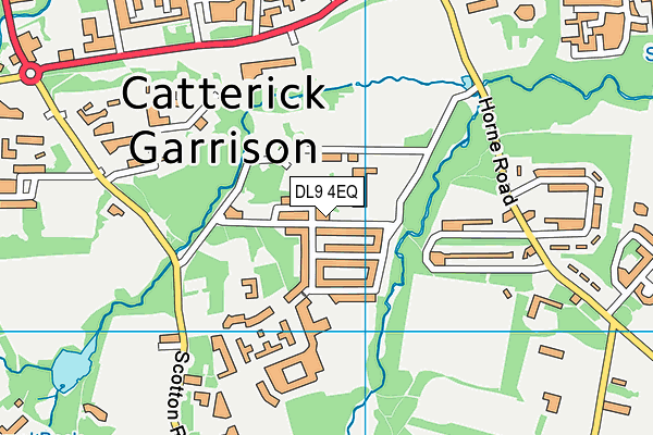 DL9 4EQ map - OS VectorMap District (Ordnance Survey) DL9 4EQ map - OS VectorMap District (Ordnance Survey)