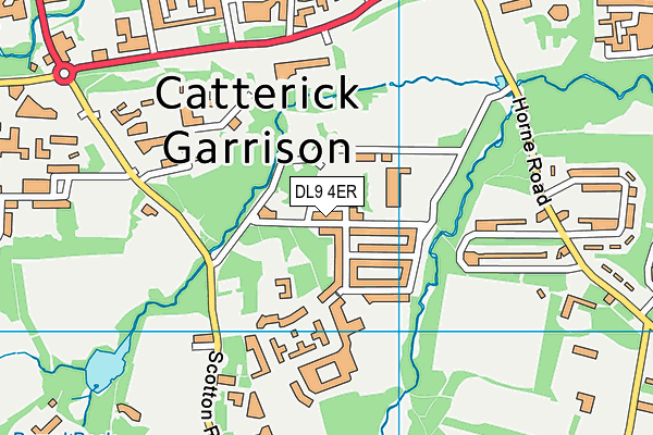 DL9 4ER map - OS VectorMap District (Ordnance Survey) DL9 4ER map - OS VectorMap District (Ordnance Survey)