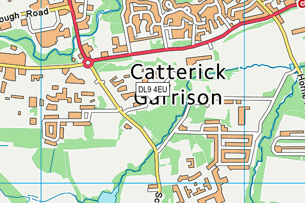 DL9 4EU map - OS VectorMap District (Ordnance Survey) DL9 4EU map - OS VectorMap District (Ordnance Survey)