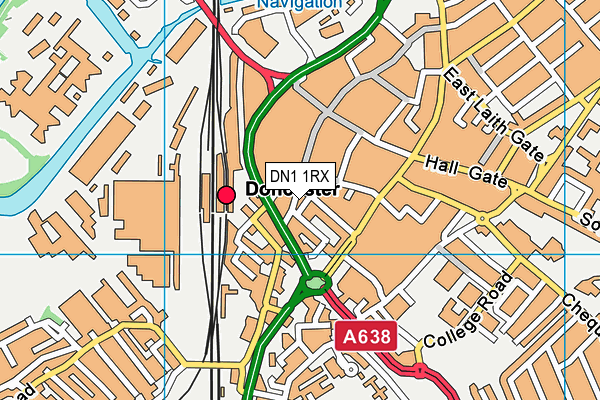 DN1 1RX map - OS VectorMap District (Ordnance Survey) DN1 1RX map - OS VectorMap District (Ordnance Survey)
