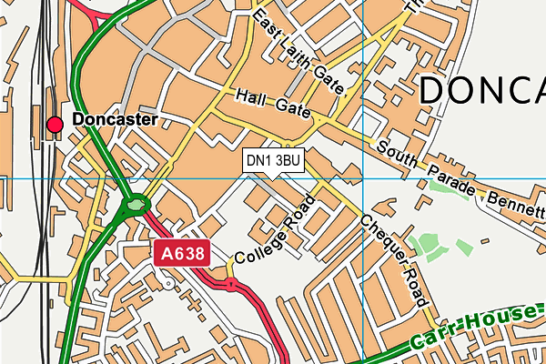 DN1 3BU map - OS VectorMap District (Ordnance Survey) DN1 3BU map - OS VectorMap District (Ordnance Survey)