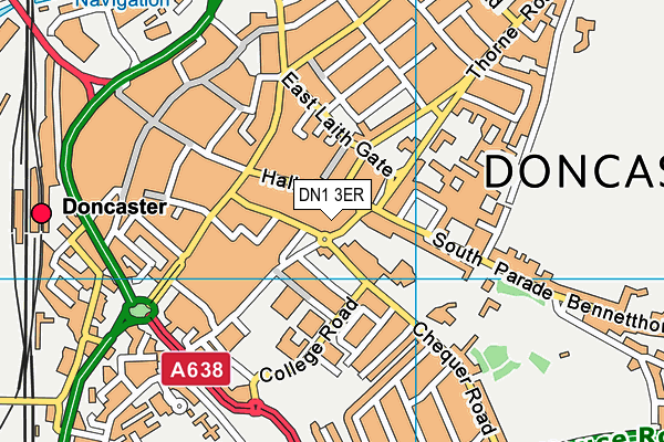 DN1 3ER map - OS VectorMap District (Ordnance Survey) DN1 3ER map - OS VectorMap District (Ordnance Survey)