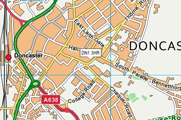 DN1 3HR map - OS VectorMap District (Ordnance Survey) DN1 3HR map - OS VectorMap District (Ordnance Survey)