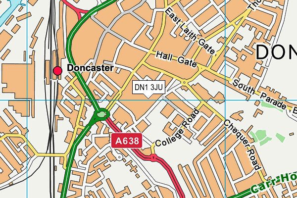 DN1 3JU map - OS VectorMap District (Ordnance Survey) DN1 3JU map - OS VectorMap District (Ordnance Survey)