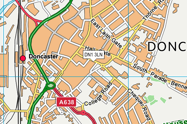 DN1 3LN map - OS VectorMap District (Ordnance Survey) DN1 3LN map - OS VectorMap District (Ordnance Survey)