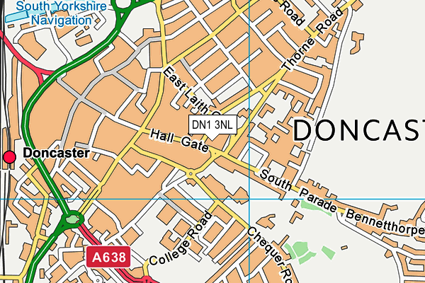 DN1 3NL map - OS VectorMap District (Ordnance Survey) DN1 3NL map - OS VectorMap District (Ordnance Survey)