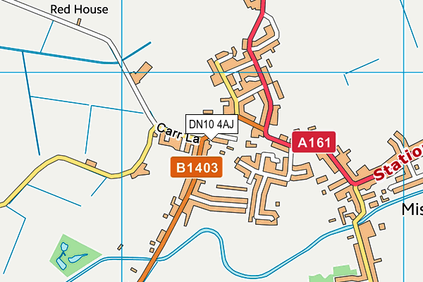 DN10 4AJ map - OS VectorMap District (Ordnance Survey) DN10 4AJ map - OS VectorMap District (Ordnance Survey)