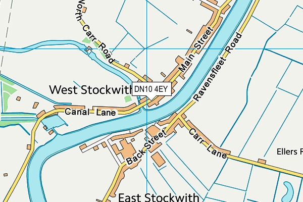 DN10 4EY map - OS VectorMap District (Ordnance Survey) DN10 4EY map - OS VectorMap District (Ordnance Survey)