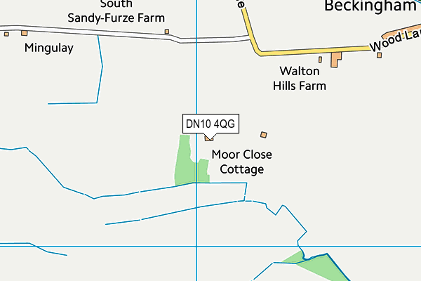 DN10 4QG map - OS VectorMap District (Ordnance Survey) DN10 4QG map - OS VectorMap District (Ordnance Survey)