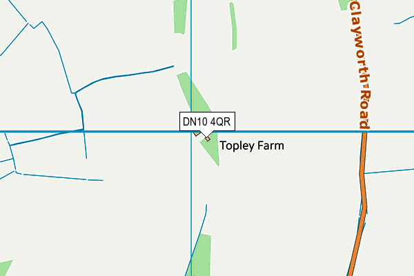 DN10 4QR map - OS VectorMap District (Ordnance Survey) DN10 4QR map - OS VectorMap District (Ordnance Survey)