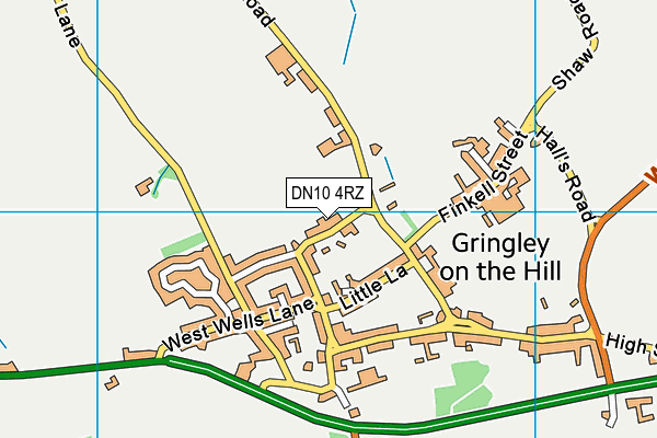 DN10 4RZ map - OS VectorMap District (Ordnance Survey) DN10 4RZ map - OS VectorMap District (Ordnance Survey)
