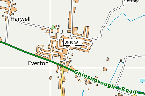 DN10 5AT map - OS VectorMap District (Ordnance Survey) DN10 5AT map - OS VectorMap District (Ordnance Survey)