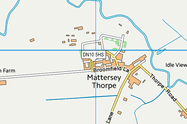 DN10 5HS map - OS VectorMap District (Ordnance Survey) DN10 5HS map - OS VectorMap District (Ordnance Survey)