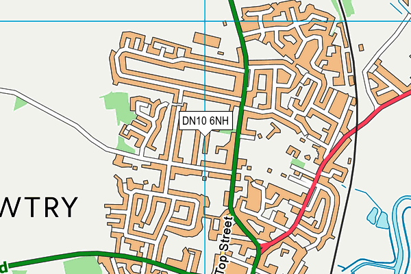 DN10 6NH map - OS VectorMap District (Ordnance Survey) DN10 6NH map - OS VectorMap District (Ordnance Survey)
