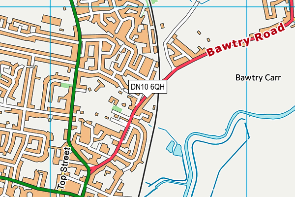 DN10 6QH map - OS VectorMap District (Ordnance Survey) DN10 6QH map - OS VectorMap District (Ordnance Survey)