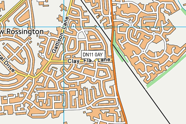 DN11 0AY map - OS VectorMap District (Ordnance Survey) DN11 0AY map - OS VectorMap District (Ordnance Survey)
