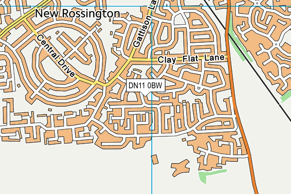 DN11 0BW map - OS VectorMap District (Ordnance Survey) DN11 0BW map - OS VectorMap District (Ordnance Survey)