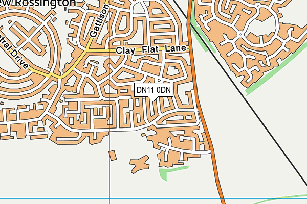 DN11 0DN map - OS VectorMap District (Ordnance Survey) DN11 0DN map - OS VectorMap District (Ordnance Survey)