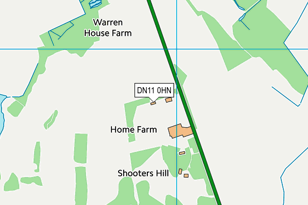 DN11 0HN map - OS VectorMap District (Ordnance Survey) DN11 0HN map - OS VectorMap District (Ordnance Survey)