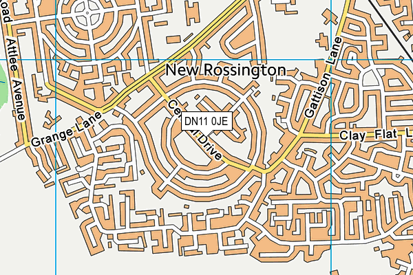 DN11 0JE map - OS VectorMap District (Ordnance Survey) DN11 0JE map - OS VectorMap District (Ordnance Survey)