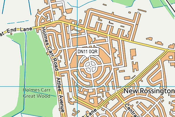 DN11 0QR map - OS VectorMap District (Ordnance Survey) DN11 0QR map - OS VectorMap District (Ordnance Survey)