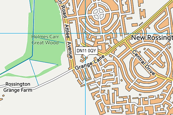 DN11 0QY map - OS VectorMap District (Ordnance Survey) DN11 0QY map - OS VectorMap District (Ordnance Survey)