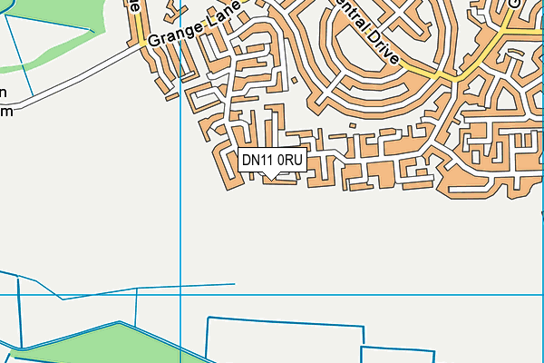 DN11 0RU map - OS VectorMap District (Ordnance Survey) DN11 0RU map - OS VectorMap District (Ordnance Survey)