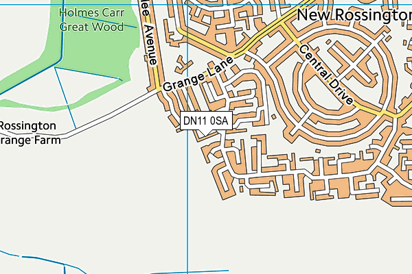 DN11 0SA map - OS VectorMap District (Ordnance Survey) DN11 0SA map - OS VectorMap District (Ordnance Survey)