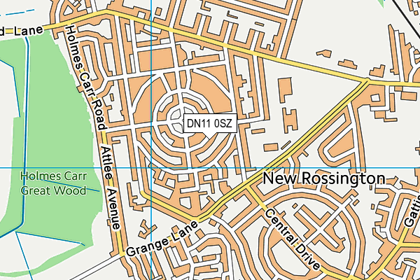 DN11 0SZ map - OS VectorMap District (Ordnance Survey) DN11 0SZ map - OS VectorMap District (Ordnance Survey)