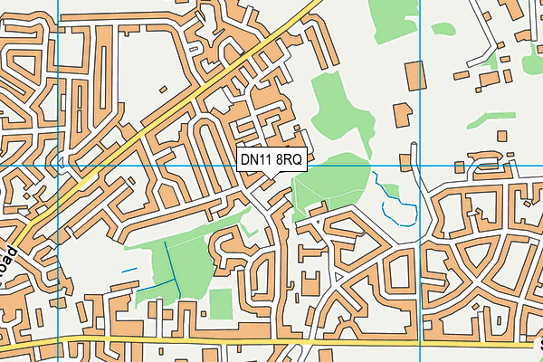 DN11 8RQ map - OS VectorMap District (Ordnance Survey) DN11 8RQ map - OS VectorMap District (Ordnance Survey)