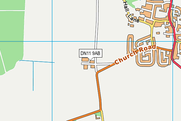DN11 9AB map - OS VectorMap District (Ordnance Survey) DN11 9AB map - OS VectorMap District (Ordnance Survey)