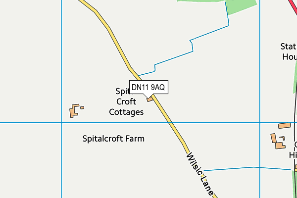 DN11 9AQ map - OS VectorMap District (Ordnance Survey) DN11 9AQ map - OS VectorMap District (Ordnance Survey)