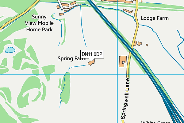 DN11 9DP map - OS VectorMap District (Ordnance Survey) DN11 9DP map - OS VectorMap District (Ordnance Survey)