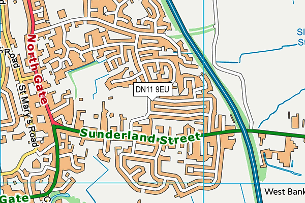 DN11 9EU map - OS VectorMap District (Ordnance Survey) DN11 9EU map - OS VectorMap District (Ordnance Survey)
