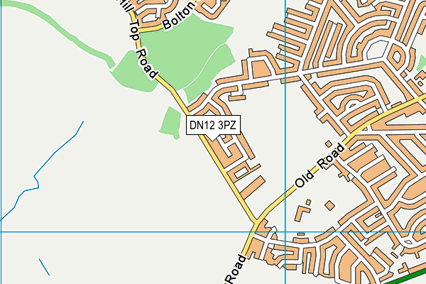 DN12 3PZ map - OS VectorMap District (Ordnance Survey) DN12 3PZ map - OS VectorMap District (Ordnance Survey)