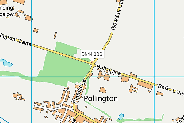 DN14 0DS map - OS VectorMap District (Ordnance Survey) DN14 0DS map - OS VectorMap District (Ordnance Survey)