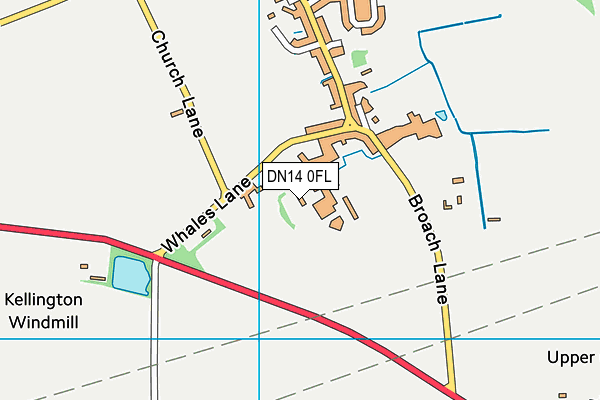 DN14 0FL map - OS VectorMap District (Ordnance Survey) DN14 0FL map - OS VectorMap District (Ordnance Survey)