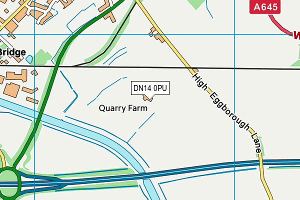 DN14 0PU map - OS VectorMap District (Ordnance Survey) DN14 0PU map - OS VectorMap District (Ordnance Survey)