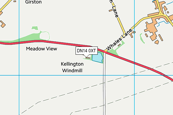 DN14 0XT map - OS VectorMap District (Ordnance Survey) DN14 0XT map - OS VectorMap District (Ordnance Survey)