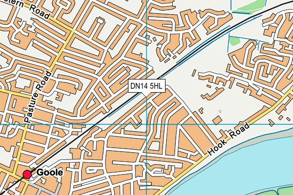 DN14 5HL map - OS VectorMap District (Ordnance Survey) DN14 5HL map - OS VectorMap District (Ordnance Survey)