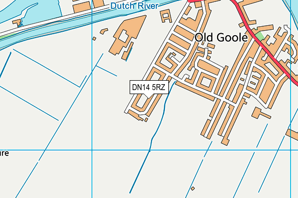 DN14 5RZ map - OS VectorMap District (Ordnance Survey) DN14 5RZ map - OS VectorMap District (Ordnance Survey)