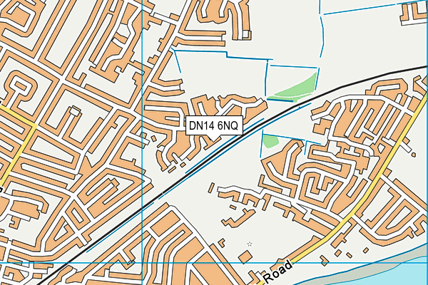 DN14 6NQ map - OS VectorMap District (Ordnance Survey) DN14 6NQ map - OS VectorMap District (Ordnance Survey)