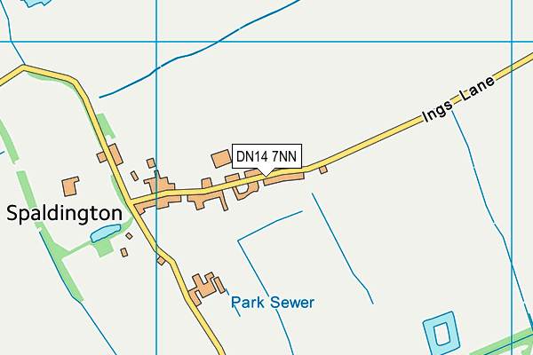 DN14 7NN map - OS VectorMap District (Ordnance Survey) DN14 7NN map - OS VectorMap District (Ordnance Survey)