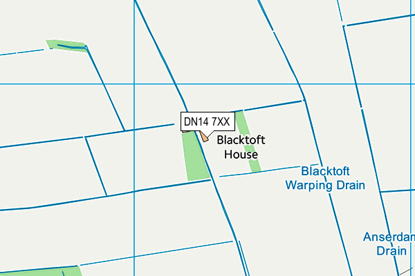 DN14 7XX map - OS VectorMap District (Ordnance Survey) DN14 7XX map - OS VectorMap District (Ordnance Survey)