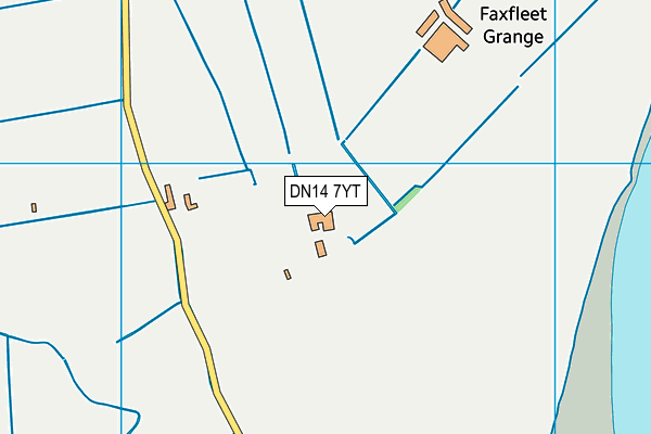DN14 7YT map - OS VectorMap District (Ordnance Survey) DN14 7YT map - OS VectorMap District (Ordnance Survey)