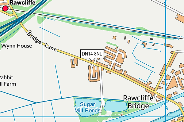 DN14 8NL map - OS VectorMap District (Ordnance Survey) DN14 8NL map - OS VectorMap District (Ordnance Survey)