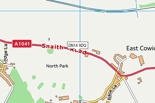DN14 9DQ map - OS VectorMap District (Ordnance Survey) DN14 9DQ map - OS VectorMap District (Ordnance Survey)