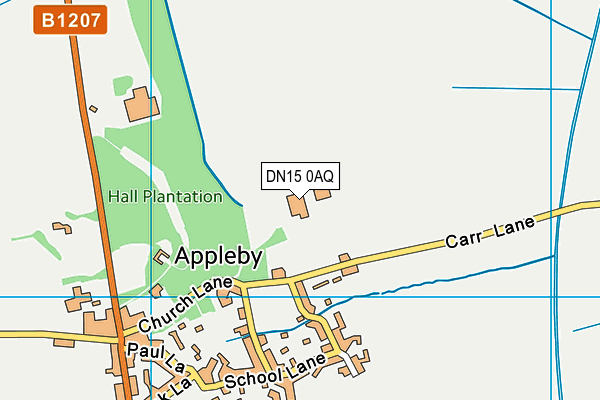 DN15 0AQ map - OS VectorMap District (Ordnance Survey) DN15 0AQ map - OS VectorMap District (Ordnance Survey)